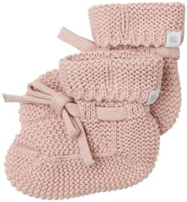 Noppies Unisex Baby Booties Knit Nelson Socken, Rose Smoke, Einhe...