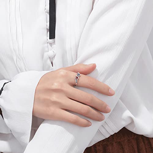 Ydd 10K 14K 18K Gold Birthstone Rings For Women Mothers Rings With 2 Birthstone Ring Custom Engagement Promise Rings For Women Free Engraving #TOP4