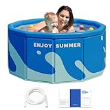 Piscina Plegable, Piscina Familiar para Juegos Al Aire Libre,Piscina de juegos familiar plegable al aire libre - Piscina infantil para niños al aire libre sin instalación para patio trasero, jardín, e