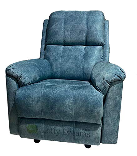 Image of Elegant Recliner Sofa 1 Seater - Supreme Comfort, Durable Manual Recliner Chair Design, and 5-Year Warranty for Reliability
