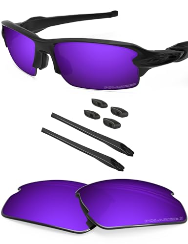 Image of BLAZERBUCK Replacement Lenses & Sock Kit for Oakley Flak 2.0 OO9295 Sunglasses