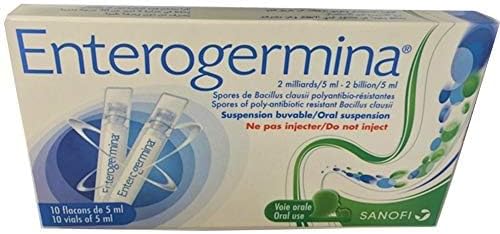 Enterogermina 2 Billion/5 mL Suspension Vials 10's