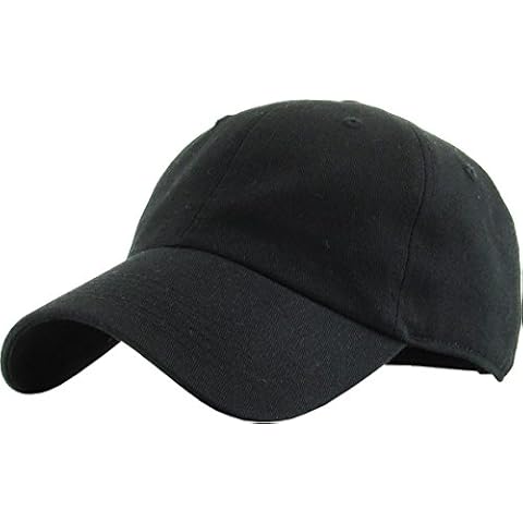 KBETHOS Classic Cotton Dad Hat Adjustable Plain Cap Cover