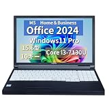 【整備済み品】【MS Office H&B 2024】15.6型 ノートPC LIFE BOOK A577 / 第7世代 Core i3-7130U / 10キー /Win11 Pro/wajunのwifi/Bluetooth/8GB /512GB SSD