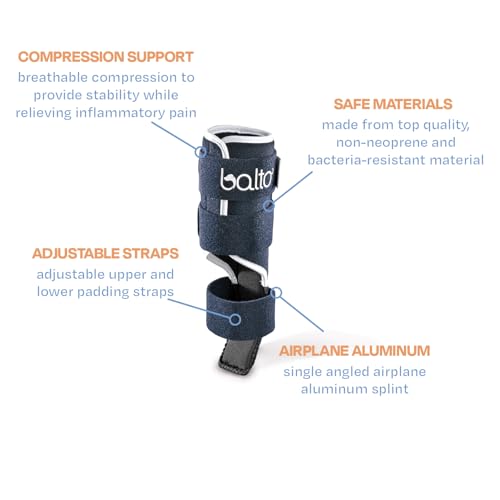 Image of Balto Splint Carpal /Tarsal Brace- Hyperextension Dog Brace with Aluminum Splint - Supports Fractures and Sprains - Leg Support (Large)