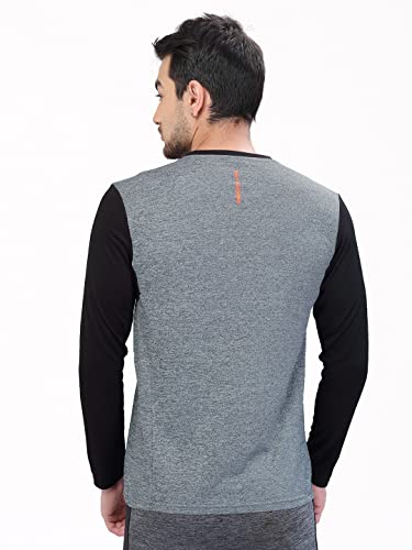 Image of TECHNOSPORT Men's Slim Fit Active T-Shirt - (MTP605 P) Pack of 1