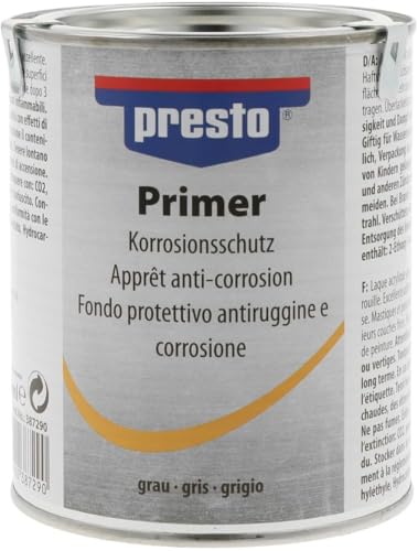 presto 387290 Primer Rost- und Korrosionsschutz grau 750 ml