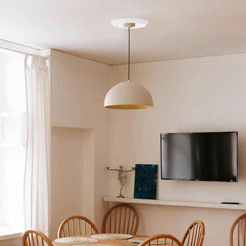 Accesorios de iluminación y cubiertas de luz de 25 cm para renovar techos de casa 7