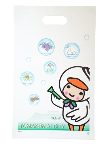 [苫小牧観光協会]ポリ袋(A4サイズ)(シャボン玉)とまチョップ キャラクター ご当地