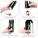Electric Wine Aerator, Wine Aeration and Decanter Wine Dispenser Spout Pourer,Wine Accessories Gift for Wine Lovers-Black