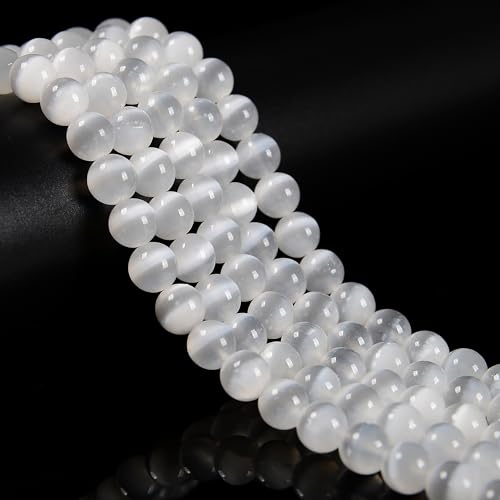 126Pcs 6mm Natural Moroccan Selenite...
