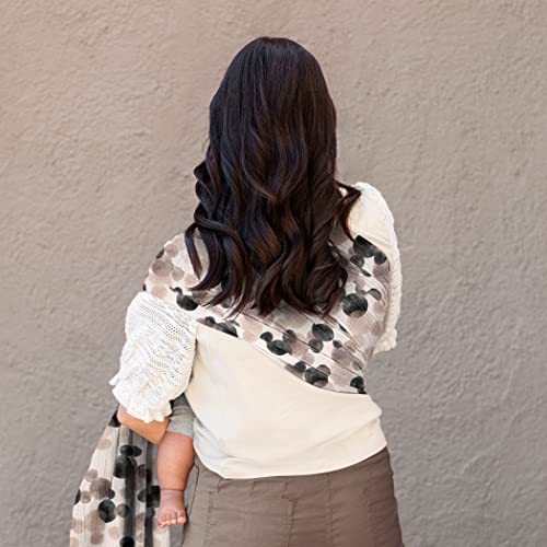 Moby Ring Sling Carrier | Watercolor Mickey Mouse | Hands-Free, Versatile Support For Mothers, Fathers, And Caregivers | Breathable Baby Wrap & Carrier For Newborns, Infants & Toddlers | Disney Baby #TOP1