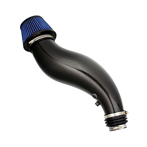 Heinmo Carbon fiber Universal High Flow Performance Air Intake Pipe Induction Filter Kit for Civi' 92-00 EK EG Cold Air Intake System