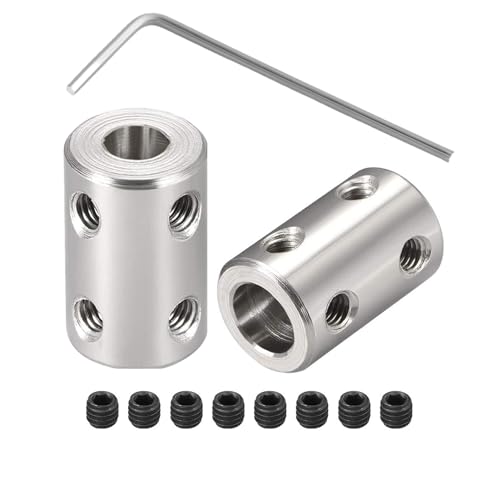 5mm-6mm Stainless Steel Rigid Coupling Set (2pcs)
