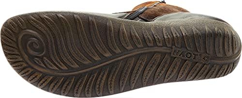 NAOT Atopa Volcanic Brown Leather/Hash Suede/Seal Brown Suede 36 (US Women's 5) | Image 5