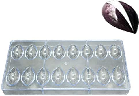 3D Olive Water Droplets Shape Polycarbonate Chocolate Mold Creative Fondant Molds Candy Cake Mold Kitchen Baking Pastry Tools (Water Droplets)