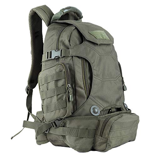 OLEADER Mochila táctica Militar 40L Impermeable Grande Molle Assault Mochilas