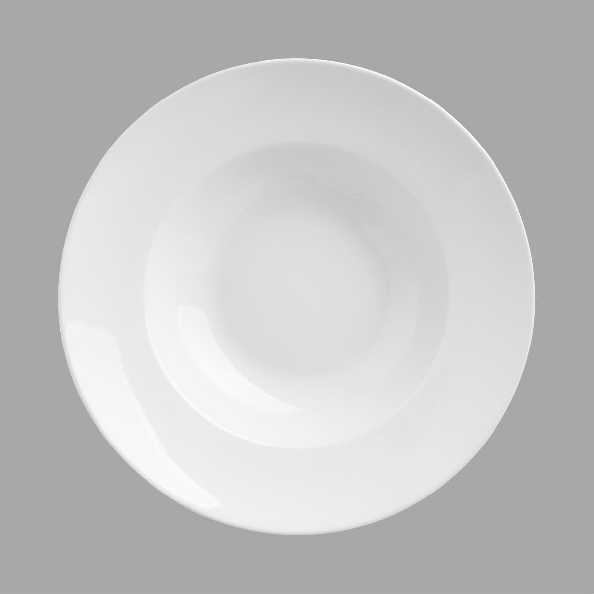 Secret de Gourmet - Lot de 6 Assiettes à Pâtes 27cm Blanc