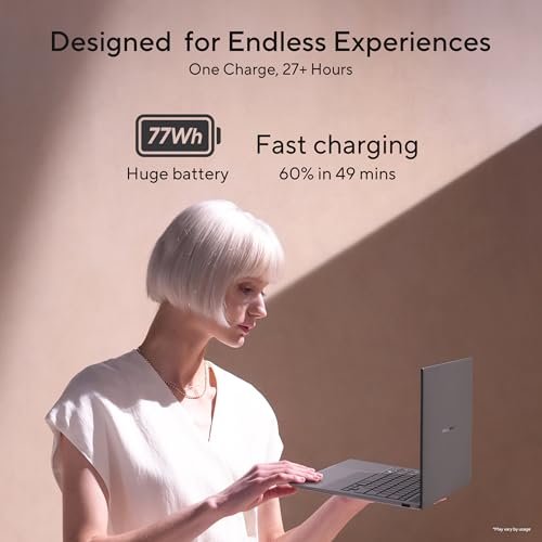 Image of ASUS Zenbook S14 (2026),Smartchoice,Intel Core Ultra 9 (Series 3),Intel iGPU,32GB RAM,1TB SSD,3K OLED,Touchscreen,14 inch(35.5 cm),Win 11,M365 Basic(1Y),Office 24, Gray,1.2 Kg,UX5406AA-SU188WS,Copilot+ PC