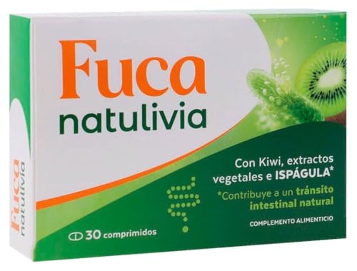 Fuca Natulivia 30 comprimidos - Con Kiwi - Ayuda al tránsito intestinal