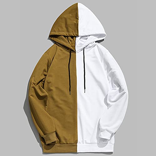 Men's Hooded Sweatshirt Slim Fit Hoodie Outwear Blouse Sweatshirt Long Sleeves Lightweight Hoodies for Men2