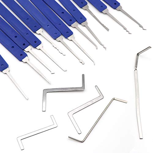 Professional Practice Tool Lockset, Set with 3 Locks 17 pcs Tools - Thumbnail 7