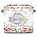 AUUXVA Personalized Storage Bin for Books Toys Clothes, Custom Folding Square Storage Baskets with Handles, Canvas Storage Box for Organizing, 13