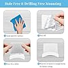 Headphone Mount Hanger Holder - Cozycase Strong Adhesive Headset Hook Stand for Gaming Headphone & Controller up to 2.2lb,White #3
