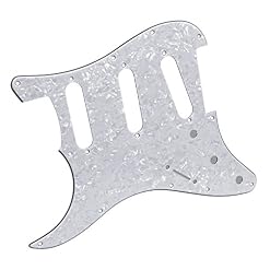 FLEOR Guitar Plate Scratch Gaucher SSS Pickguard Retour Plate Set avec 2T1V Boutons commande 48/50/52 mm Couvertures de… - Les Beatles, Paul McCartney, John Lennon, RIngo Starr, George Harrison FLEOR Guitar Plate Scratch Gaucher SSS Pickguard Retour Plate Set avec 2T1V Boutons commande 48/50/52 mm Couvertures de… – Image 3