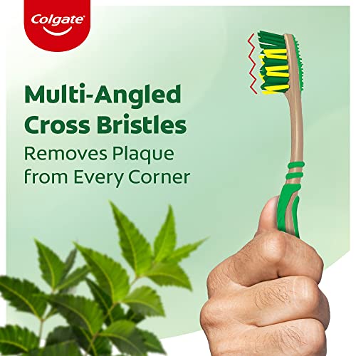 Image of Colgate ZigZag Neem Soft Bristle Toothbrush - 4 Pieces, Multicolour