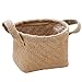 Pleciona tkanina jutowa doniczka pleciony tkany kosz do przechowywania konopi biurko zabawki dla dzieci rozmaitości organizator pranie kosz piknikowy, styl 1