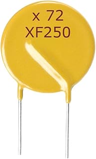 RXEF250 PTC Resettable Fuse 72V 2.5A Through Hole Radial-leaded Low Hold Current High Voltage PPTC Protection Device (20)