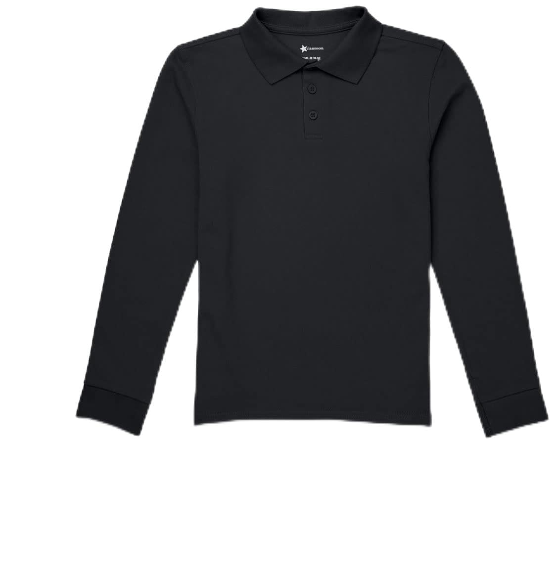 Classroom School Uniforms Big Kid Pique Polo Long Sleeve