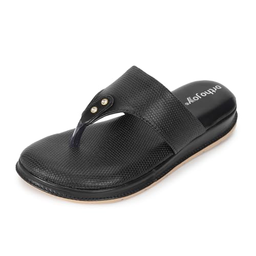 Image of ORTHO JOY doctor Fancy Slipper for women || Orthopedic Women's Fancy slippers For Women