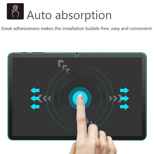 Protector de pantalla de vidrio templado para TCL Tab 10 Gen 2 miniatura 4