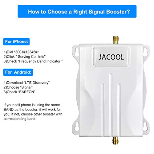 Verizon Cell Phone Signal Booster 4G LTE Verizon Cell Phone Booster Repeater 700MHz Band 13 Mobile Signal Booster Amplifier for Home Use - Improve 4G LTE Signal for Rural Area
