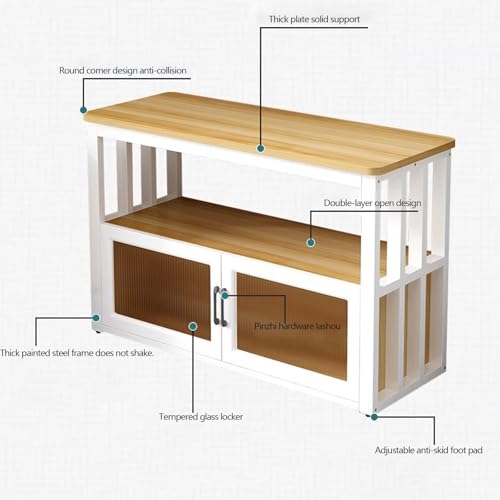 Support d'aquarium anti-vibration en acier pour éviter les risques de fissure - 4