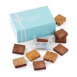Cheryl’s Cookies® Brownie & Bar Gift Box, chocolate bars, gourmet treats, gift box, dessert gift box
