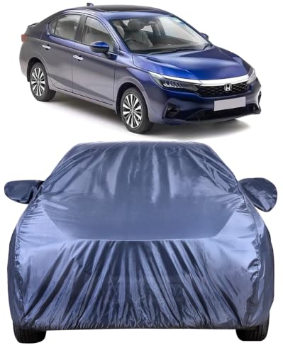 Image of Autofact Car Cover for City 2020-2025 | Water-Resistant Car Body Cover | All Weather Light-Weight Triple-Stitched Outdoor Shield with UV Protection, Dustproof & Heat-Resistant