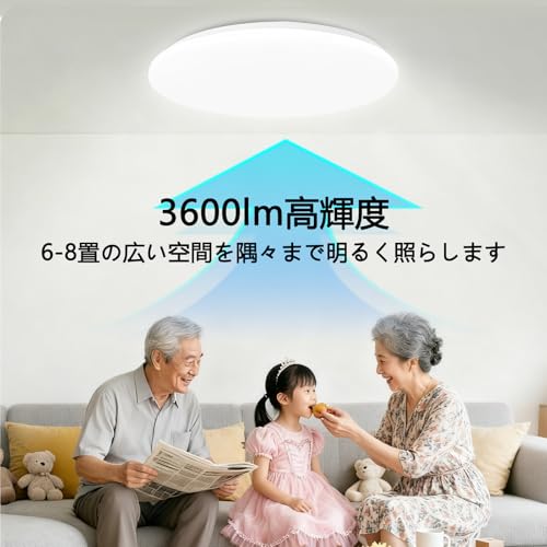 Yorzanis LEDシーリングライト ZXXDD190C の商品画像 2