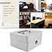 Milltrip Mini Digital Safe Box, Portable Security Lock Box for Cash Jewellery Passport (White)