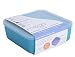 Frego BPA-Free Glass Food Storage Container, 4 Cups, Blue