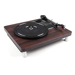 Tourne-Disque Antique Gramophone Disque Vinyle Audio RCA R/L 3,5 Mm Sortie USB DC 5 V Couleur Bois, Peut Lire des Disques Vinyles 7/10/12 Pouces, Vitesse du Plateau Tournant 33/45/78 Enregistreur de - Les Beatles, Paul McCartney, John Lennon, RIngo Starr, George Harrison Tourne-Disque Antique Gramophone Disque Vinyle Audio RCA R/L 3,5 Mm Sortie USB DC 5 V Couleur Bois, Peut Lire des Disques Vinyles 7/10/12 Pouces, Vitesse du Plateau Tournant 33/45/78 Enregistreur de – Image 6
