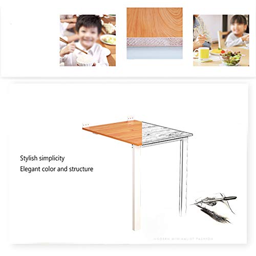 Table murale rabattable et bureau d'ordinateur flottant pour studio - 8
