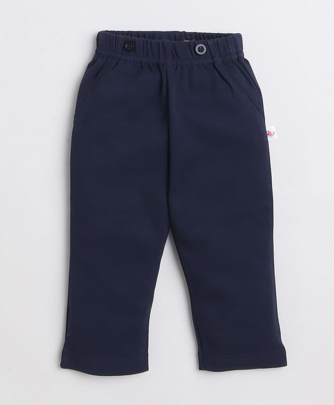 BUMZEE Peb8583 - Pantalones de algodón con tirantes y gorra, color liso, manga completa