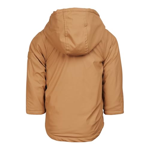 Image of Hunter Boys Plush Lined Rain Jacket - Waterproof Hooded Coat for Kids, Toddlers & Big Boys, Cold Weather Outerwear (2T-12)