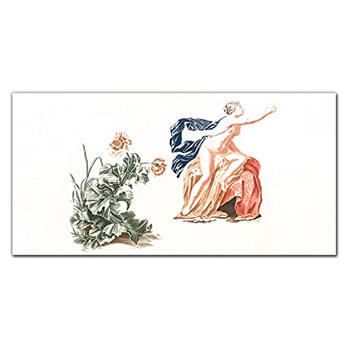 Impression sur verre acrylique de qualité premium avec motif de la Grèce Antique 100x50cm
