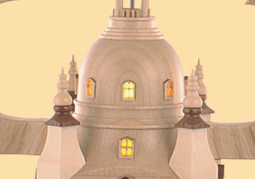 Amazon.co.jp: クリスマスピラミッド アーチ型 フラウエン教会