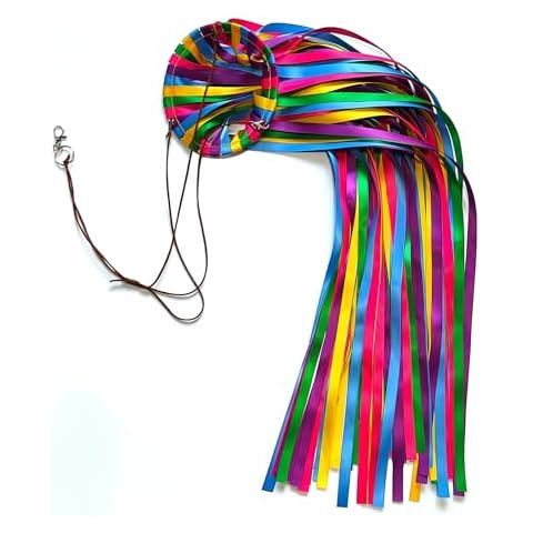 Satin Ribbon Windsock Streamer, Outdoor Decorations for Your Patio, Garden, Yard, Dock and Camper, 49-Inch, WS-49K-01 Cover