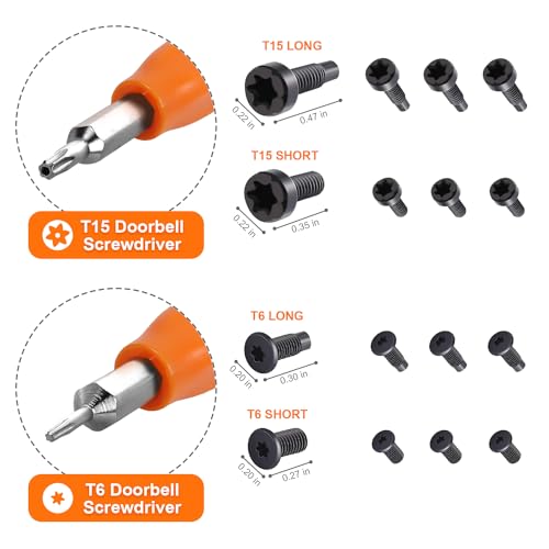 image for Screwdriver for Ring Doorbell Screwdriver Replacement with WiFi Passwo